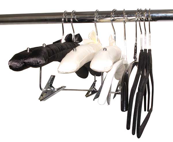 Padded and Non-Slip Hangers by Manhattan Wardrobe Supply