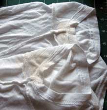 Stained Shirt Before