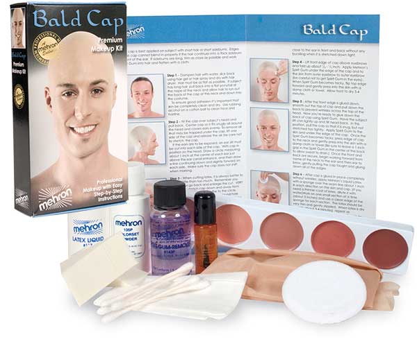 Mehron Bald Person Character Kit by Manhattan Wardrobe Supply