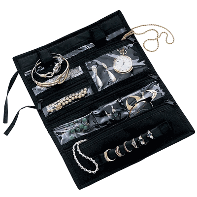 Whitney Jewelry Roll by Manhattan Wardrobe Supply