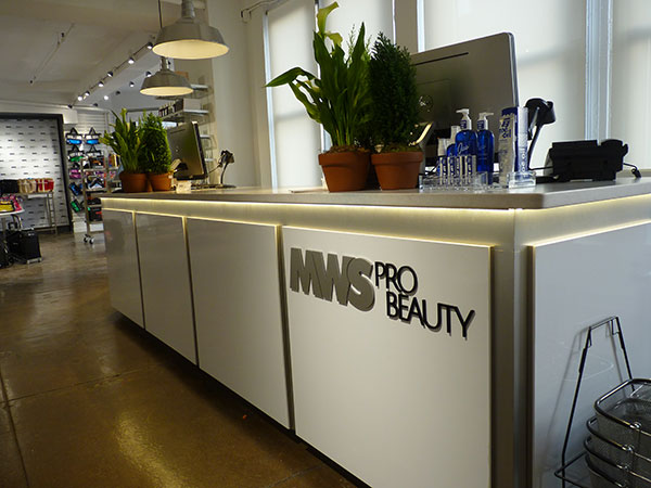 MWS Pro Beauty Front Counter
