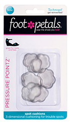 Foot Petals TECHNOGEL Pressure Points by Manhattan Wardrobe Supply