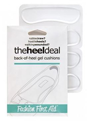Fashion First Aid - The Heel Deal- Gel Heel Cushions by Manhattan Wardrobe Supply