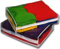 Sweater Bags Clear Vinyl by Manhattan Wardrobe Supply