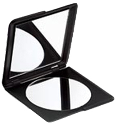 Purse Essentials Double-Mirrored Compact by MWS Pro Beauty