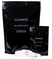 Purse Essentials Lauren Napier Cleanse-Facial Cleansing Wipes by MWS Pro Beauty