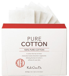 Skincare Routine Koh Gen Do Pure Cotton - 60 Pads by MWS Pro Beauty
