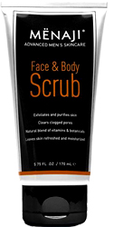 Menaji Men's Skincare Face & Body Scrub by MWS Pro Beauty