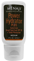 Menaji Men's Skincare Power Hydrator Plus Tinted Moisturizer by MWS Pro Beauty