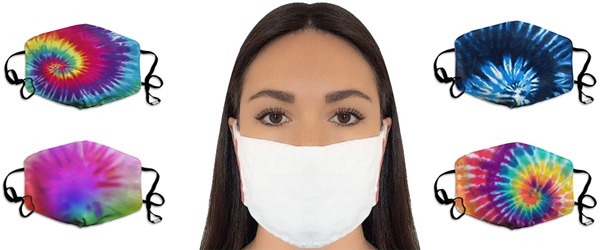 Face Mask Tie-Dye For The Whole Family