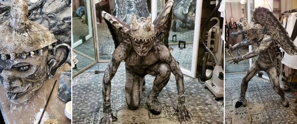 Gargoyle. "Mary Poppins" Papermill Playhouse Juliann Kroboth Theater Artisan