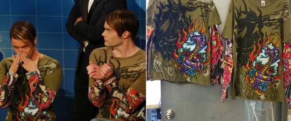 Double Shirt for Stephon ,SNL 40th Anniversary Show Juliann Kroboth Theater Artisan