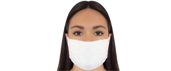 Fabric Filtering Face Mask - Washable / Reusable - 2 Per Package Curbside Pickup And PPE Available