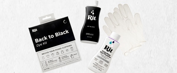 Restore your black clothing with Rit Dye's Back to Black Kit | MWS
