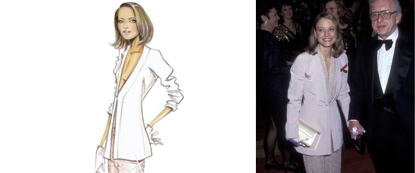 Jodi Foster wearing Giorgio Armani| MWS